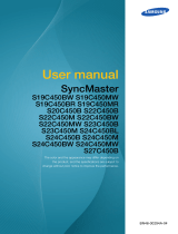 Samsung S24C450MW User manual