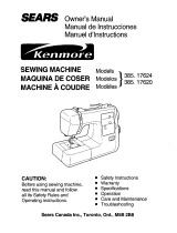 Kenmore 385. 17620 User manual