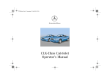 Mercedes-Benz 2002 CLK 320 User manual