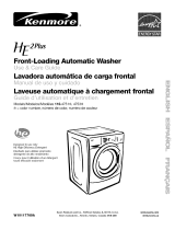 Kenmore HE2 Plus 110.4753 Series User manual