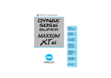 Minolta MAXXUM XT SI - PART 1 User manual