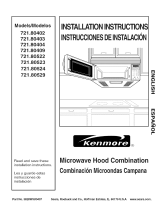 Kenmore 721.80529 User manual