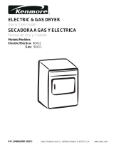 Kenmore 80412 User manual