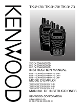 Kenwood TK-2170 SERIES User manual