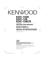 Kenwood KDC-128CR User manual