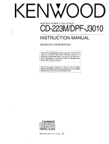 Kenwood CD-223M User manual