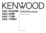 Kenwood KRC-778RV User manual