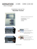 Kenwood CAW-1142-02 User manual