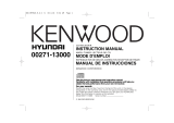 Kenwood CD Receiver User manual