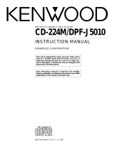 Kenwood DPF-J5010 User manual