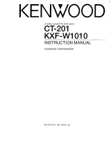 Kenwood KXF-W1010 User manual