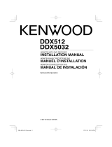 Kenwood DDX-512 - DVD Player With LCD monitor User manual
