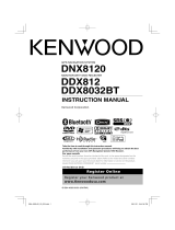 Kenwood DNX8120 User manual