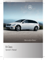 Mercedes 2010 R-Class User manual