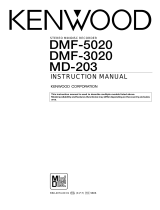 Kenwood MD-203 User manual