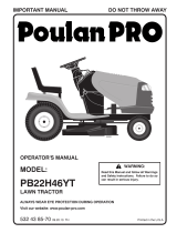 Poulan 532 43 85-70 User manual