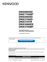 Kenwood DNX570TR User manual