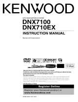 Kenwood DNX710EX User manual