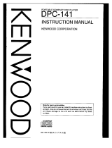 Kenwood DPC-141 User manual