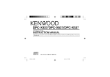 Kenwood DPC-X637 User manual