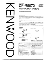 Kenwood DP-R5070 User manual