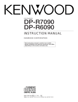 Kenwood DP-R6090 User manual