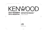 Kenwood DPX-4020PH4 User manual