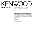 Kenwood DPX-5010 User manual