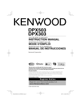 Kenwood DPX503 - DPX 503 Radio User manual