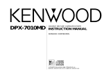 Kenwood DPX-7010MD User manual