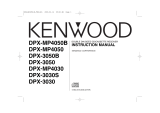 Kenwood DPX-MP4050B User manual