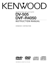 Kenwood DV-505 User manual