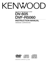 Kenwood DV-605 User manual