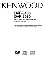 Kenwood DVF-8100 User manual