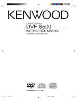 Kenwood DVF-S500 User manual