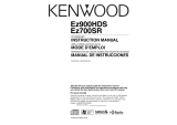 Kenwood Ez700SR User manual