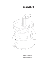 Kenwood FP580 User manual