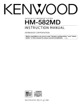 Kenwood HM-582MD User manual