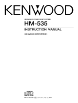 Kenwood HM-535 User manual