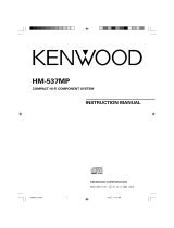 Kenwood HM-537MP User manual