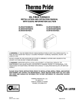 Thermo Products OL6FA072D48(B/R) User manual