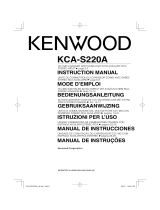 Kenwood KCA-S220A User manual