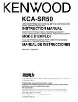 Kenwood KCA-SR50 User manual