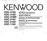 Kenwood KDC-316V User manual