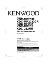 Kenwood KDC-MP232 User manual