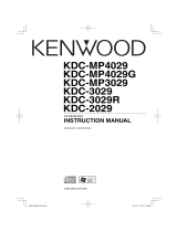 Kenwood KDC-MP4029G User manual