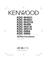 Kenwood KDC-3031G User manual