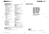 Kenwood KDC-3051M User manual