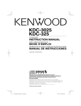 Kenwood KDC-3025 User manual