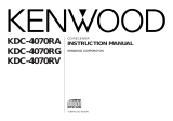 Kenwood KDC-4070RV User manual